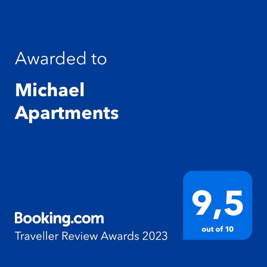 Michael Apartments Agia Marina Dış mekan fotoğraf