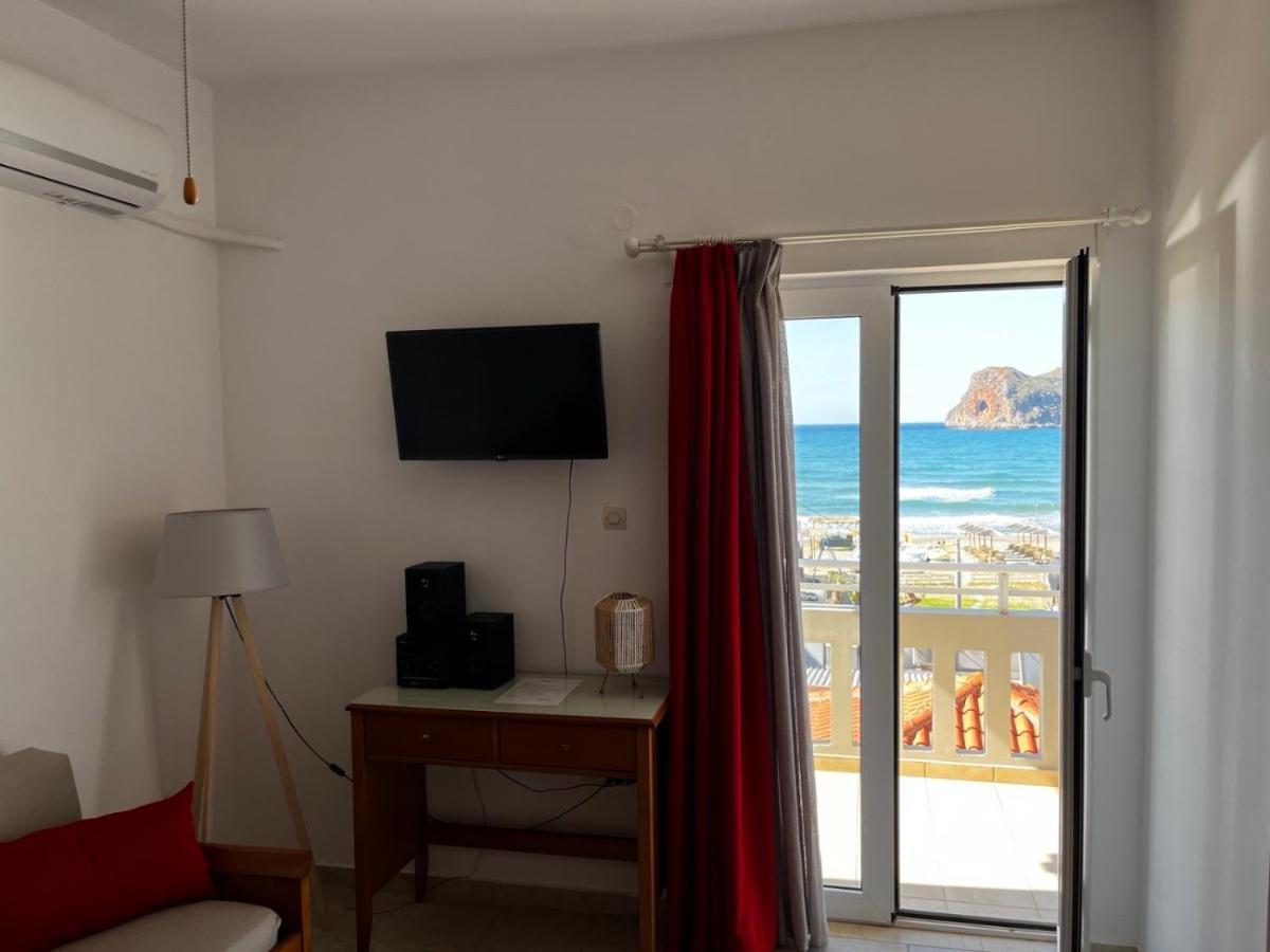 Michael Apartments Agia Marina Dış mekan fotoğraf